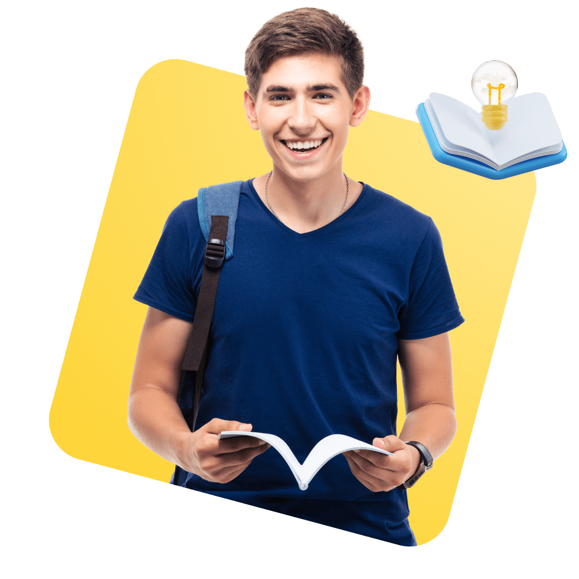 Michigan Online Schools image 1 (name 4 Young Man Open Book Light 4)